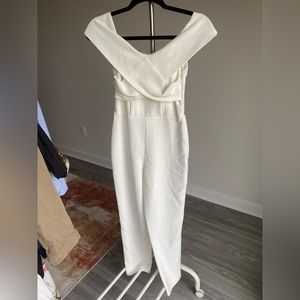 H&M Off-shoulder Formal Jumpsuit Size XS-S